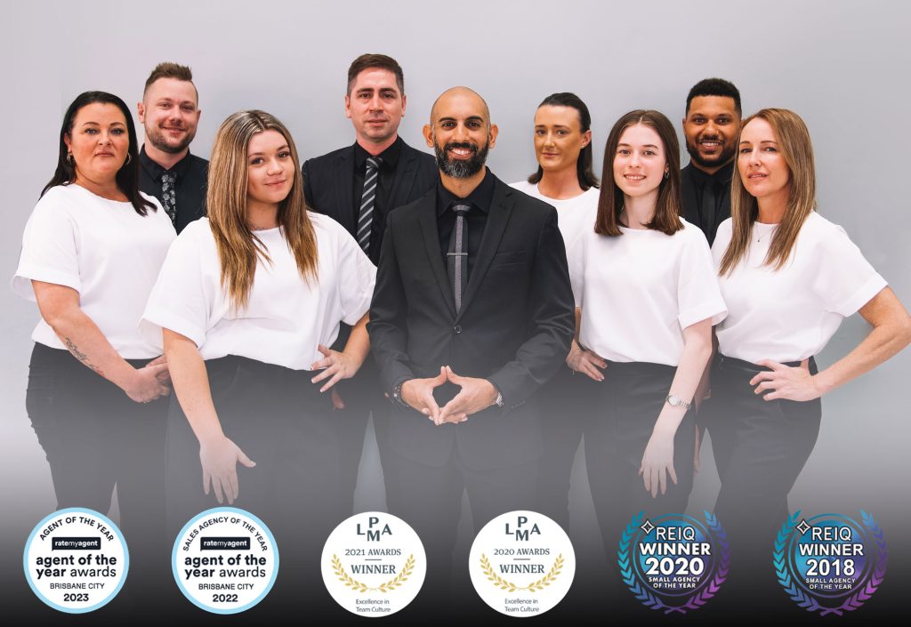 Real Estate Agency in Brisbane - Xperience Realty Agents Team Portrait.
